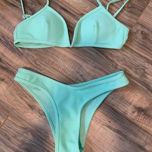 Green Shein Bikini!